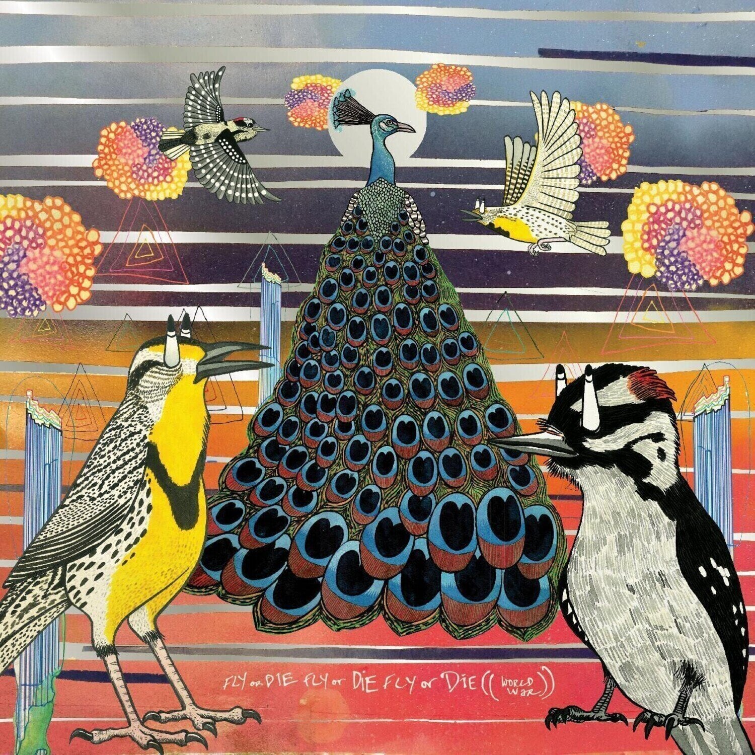 Disc de vinil Jaimie Branch - Fly Or Die Fly Or Die Fly Or Die ((World War)) (Limousine Black Coloured) (LP)