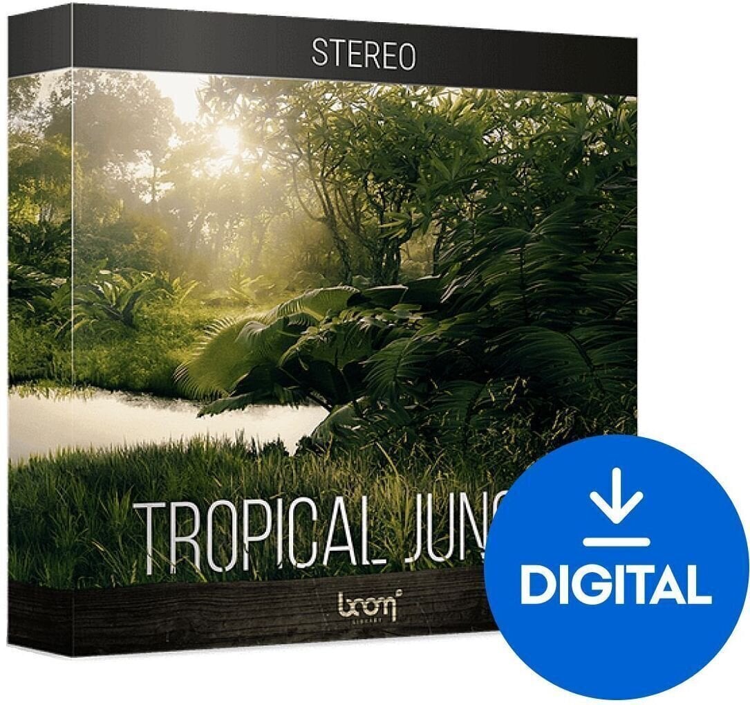 Soundlibraries für Sampler BOOM Library Tropical Jungle STEREO (Digitales Produkt)