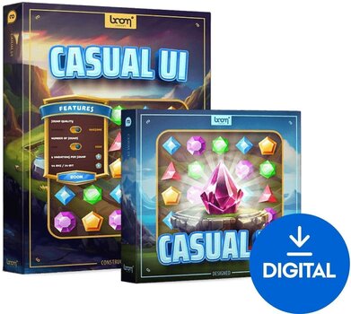 Biblioteca de samples/sons BOOM Library Casual UI Bundle (Produto digital) - 1