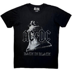 T-shirt AC/DC Back In Black Bell Premium Carbon Black 2XL T-shirt