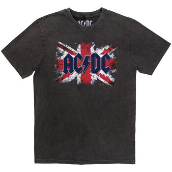 T-shirt AC/DC Flag Charcoal Grey XL T-shirt - 1