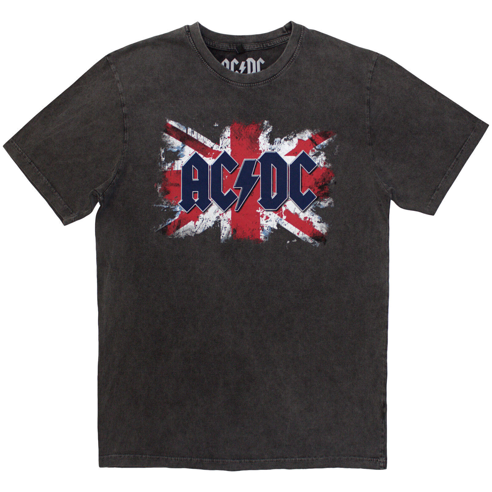 T-shirt AC/DC Flag Charcoal Grey 2XL T-shirt