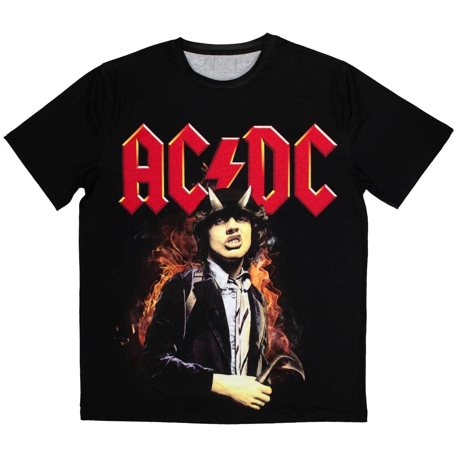 T-särk AC/DC Angus Highway To Hell Black XL T-särk