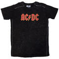 AC/DC Logo Wash Black L T-särk