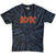Tricou AC/DC Logo Wash Dip-Dye On Black L Tricou