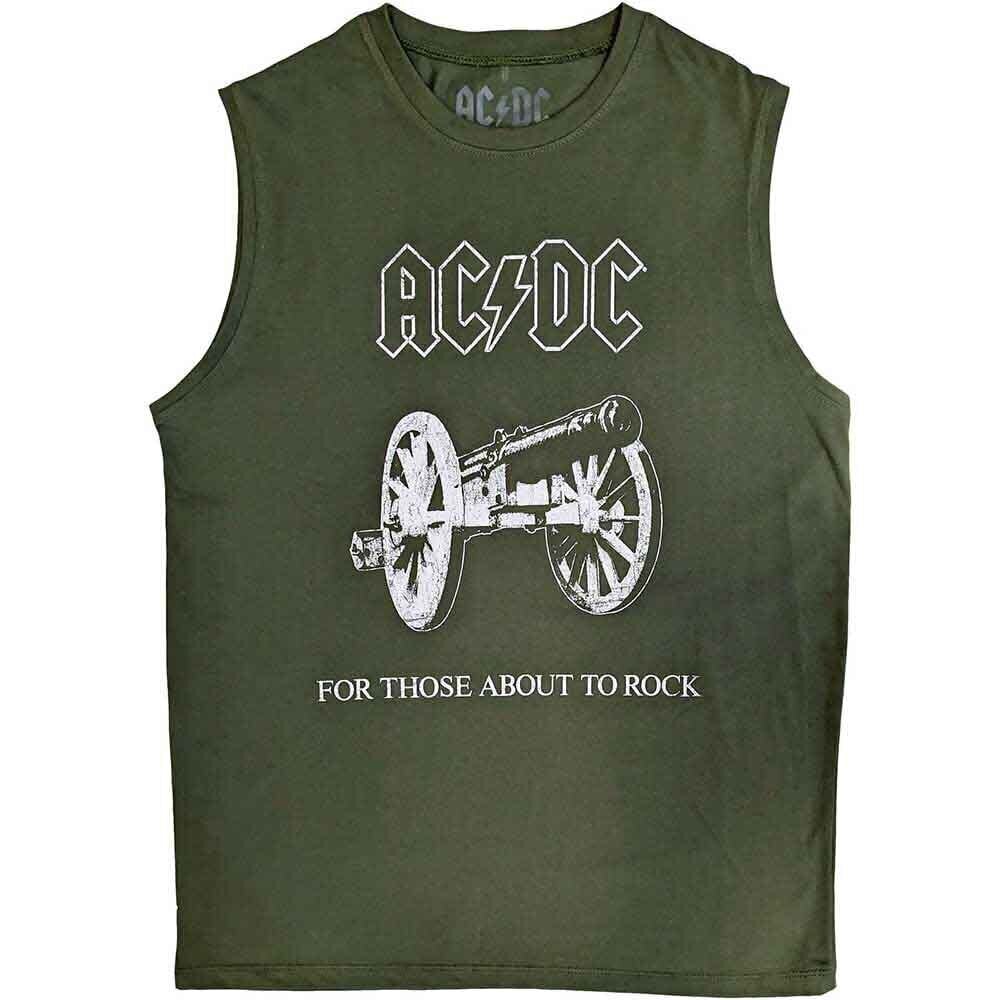 T-Shirt AC/DC About To Rock Green L T-Shirt