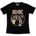 AC/DC Highway To Hell Circle Black M Naiste T-särk