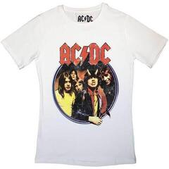 T-shirt AC/DC Highway To Hell Circle White XL Feminino T-shirt