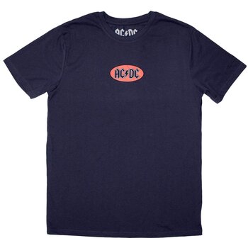 Košulja AC/DC Mini Oval Logo Navy Blue M Košulja - 1