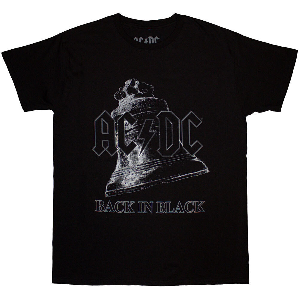 T-Shirt AC/DC Back In Black Bell Black M T-Shirt
