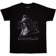 T-Shirt AC/DC Back In Black Bell Black 2XL T-Shirt
