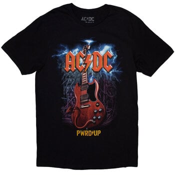 T-Shirt AC/DC Guitar PWR-UP EU Tour '24 Black XL T-Shirt - 1