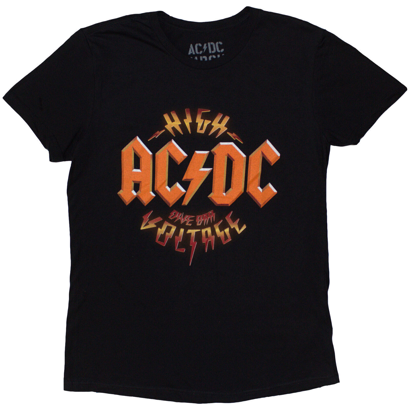 Košulja AC/DC High Voltage Dive Bar Black M Ženske Košulja
