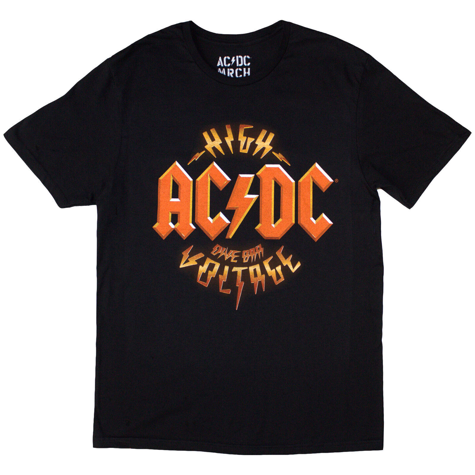 T-Shirt AC/DC High Voltage Dive Bar Black M T-Shirt