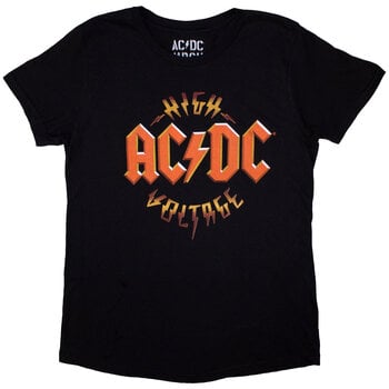 T-shirt AC/DC High Voltage RnR Black XL Feminino T-shirt - 1