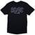 T-Shirt AC/DC History Logo Black 2XL T-Shirt