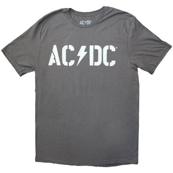 T-Shirt AC/DC Logo PWR-UP EU Tour '24 Grey XL T-Shirt - 1