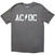 T-Shirt AC/DC Logo PWR-UP EU Tour '24 Grey XL T-Shirt