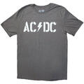 AC/DC Logo PWR-UP EU Tour '24 Grey XL T-Shirt
