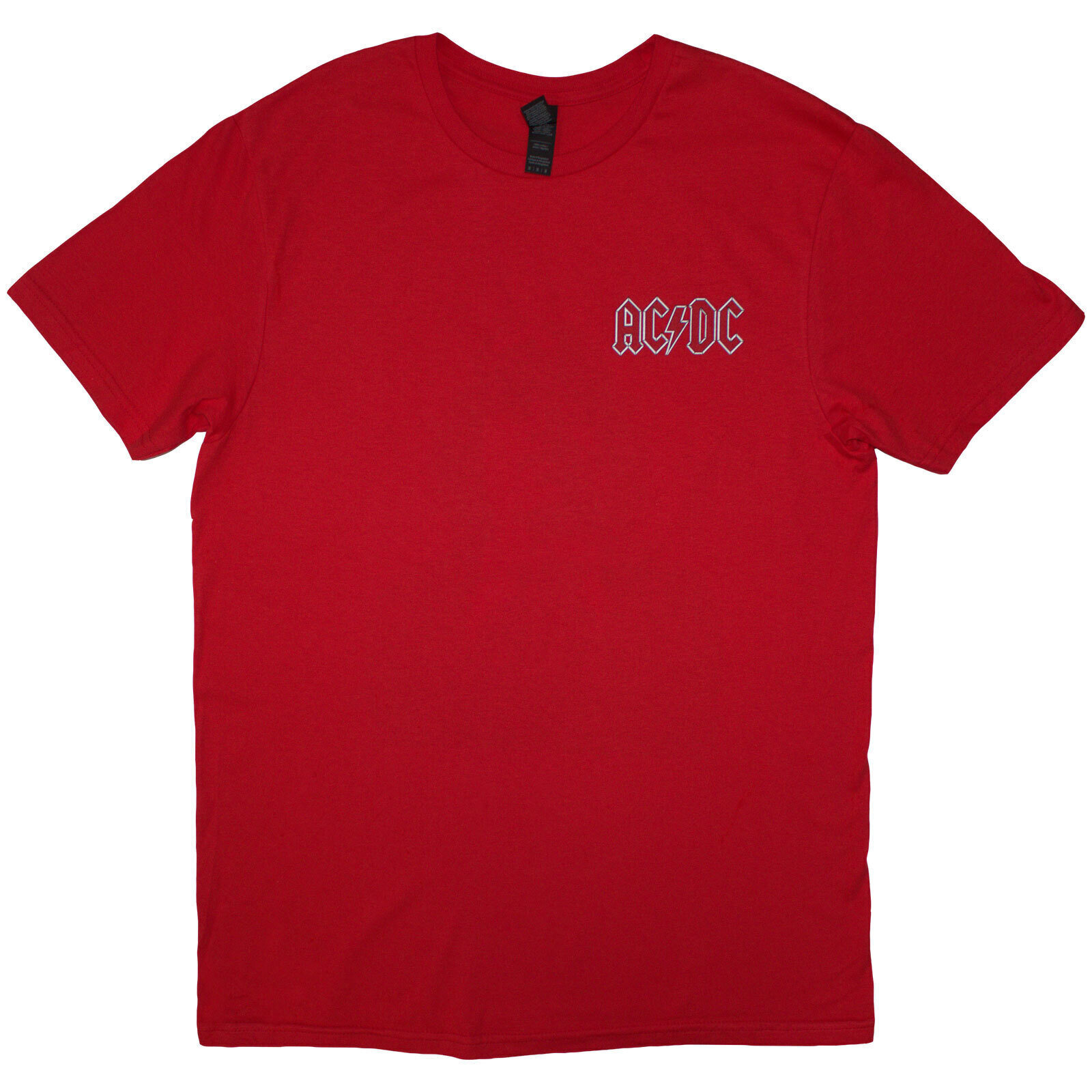 Marškinėliai AC/DC Mini Logo / Lock Up Your Daughters Red 3XL Marškinėliai