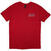 Marškinėliai AC/DC Mini Logo / Lock Up Your Daughters Red 3XL Marškinėliai