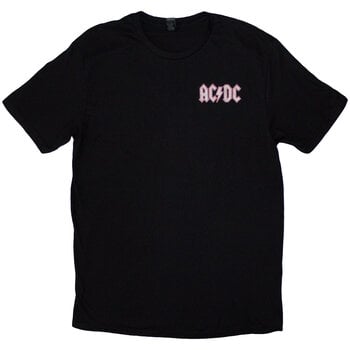 T-Shirt AC/DC Mini Logo / Dirty Deeds Black XL T-Shirt - 1