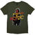 T-shirt AC/DC Powerage Khaki Green L T-shirt