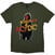 Maglietta AC/DC Powerage Khaki Green 2XL Maglietta