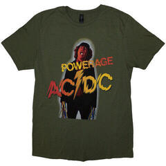 Tricou AC/DC Powerage Verde Khaki 3XL Tricou