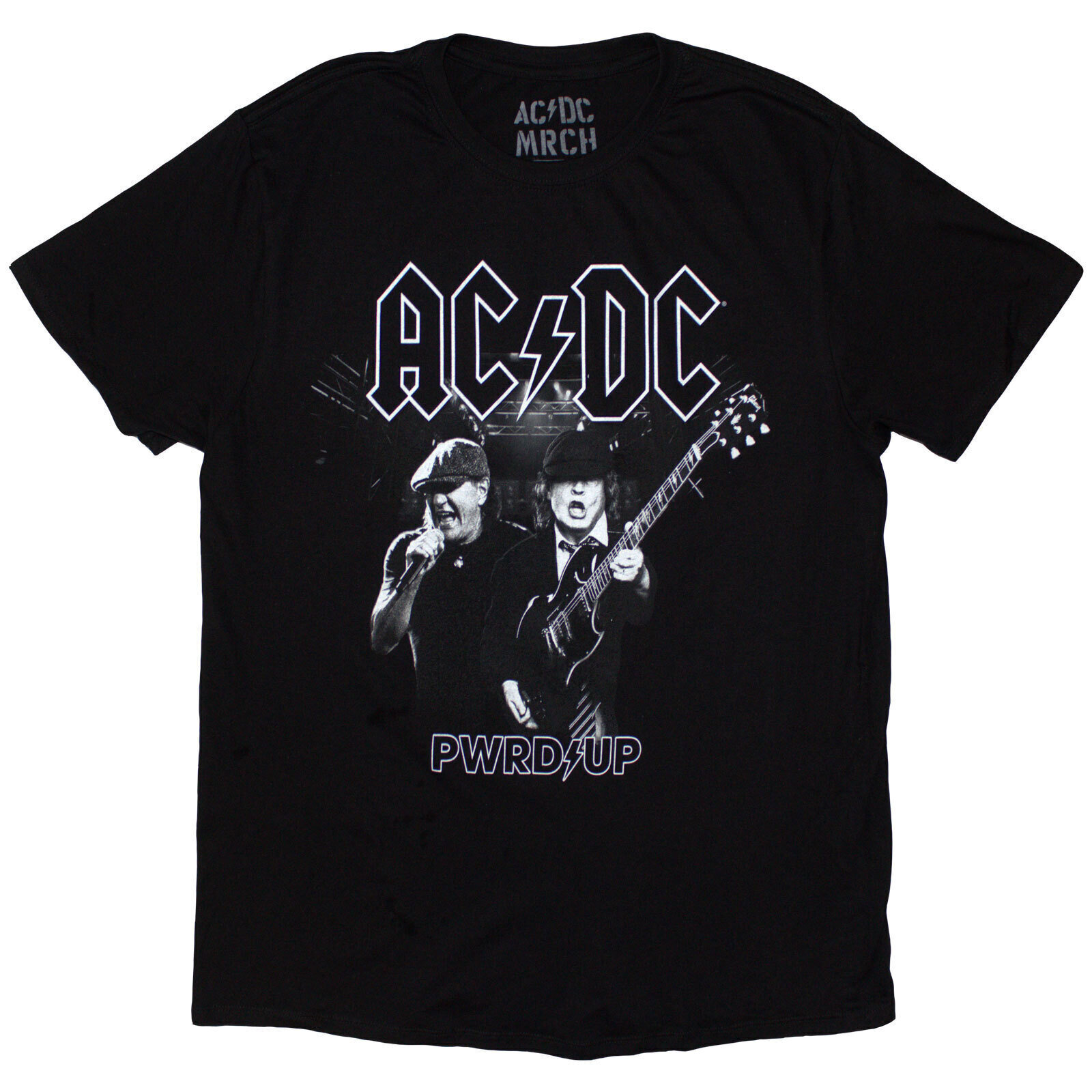 Tricou AC/DC PWRD-UP B&W Photo EU Tour '24 Black XL Tricou