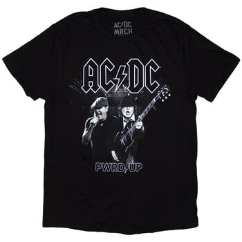 Koszulka AC/DC PWRD-UP B&W Photo EU Tour '24 Black 2XL Koszulka - 1