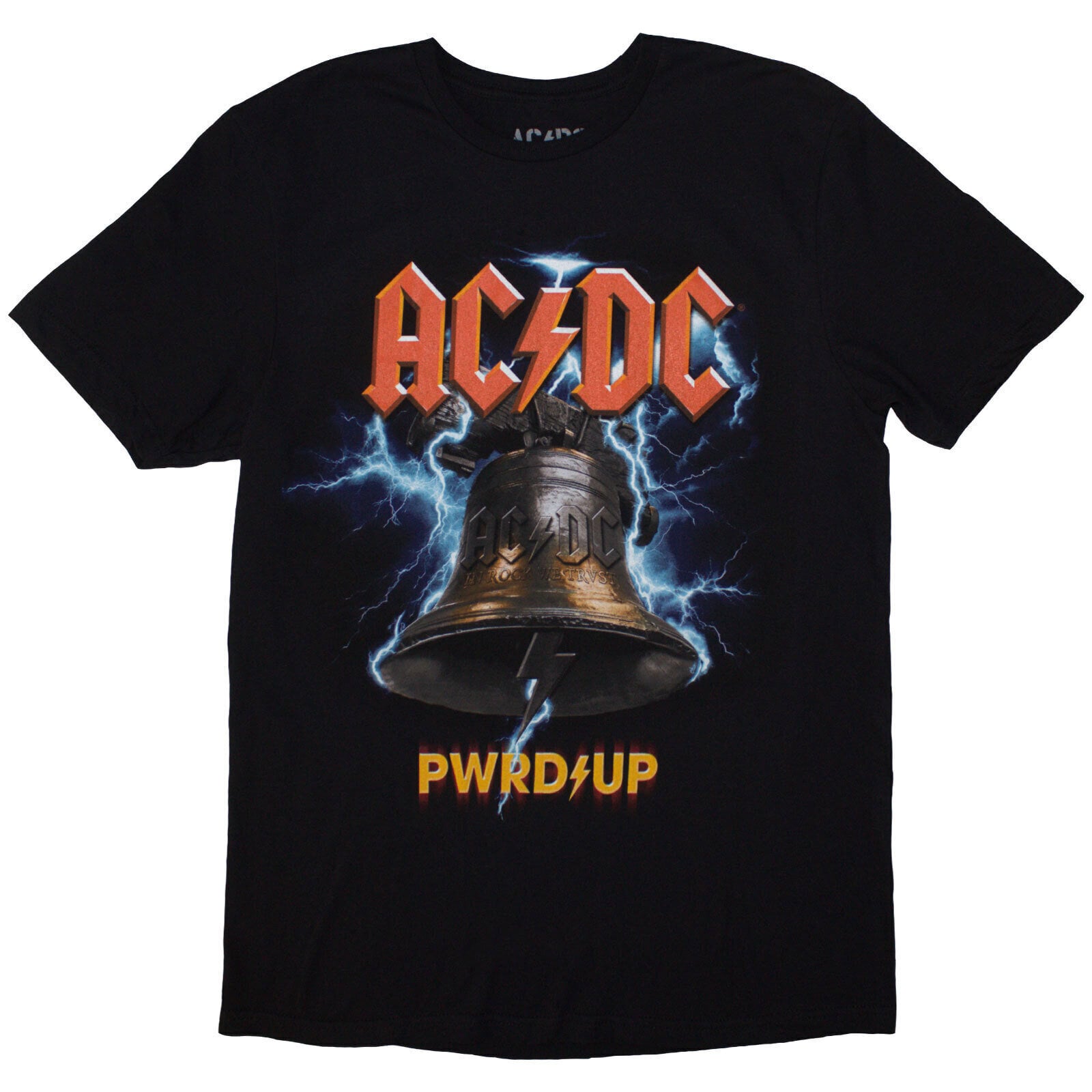 T-shirt AC/DC PWRD-UP In Rock We Trust Black M T-shirt