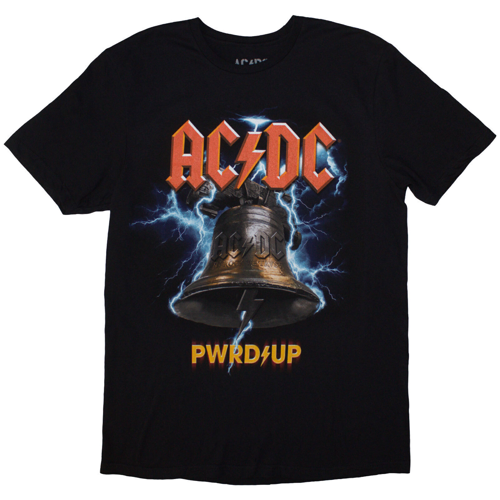 T-shirt AC/DC PWRD-UP In Rock We Trust Black XL T-shirt