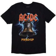 T-shirt AC/DC PWRD-UP In Rock We Trust Black XL T-shirt