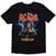 T-Shirt AC/DC PWRD-UP In Rock We Trust Black 2XL T-Shirt