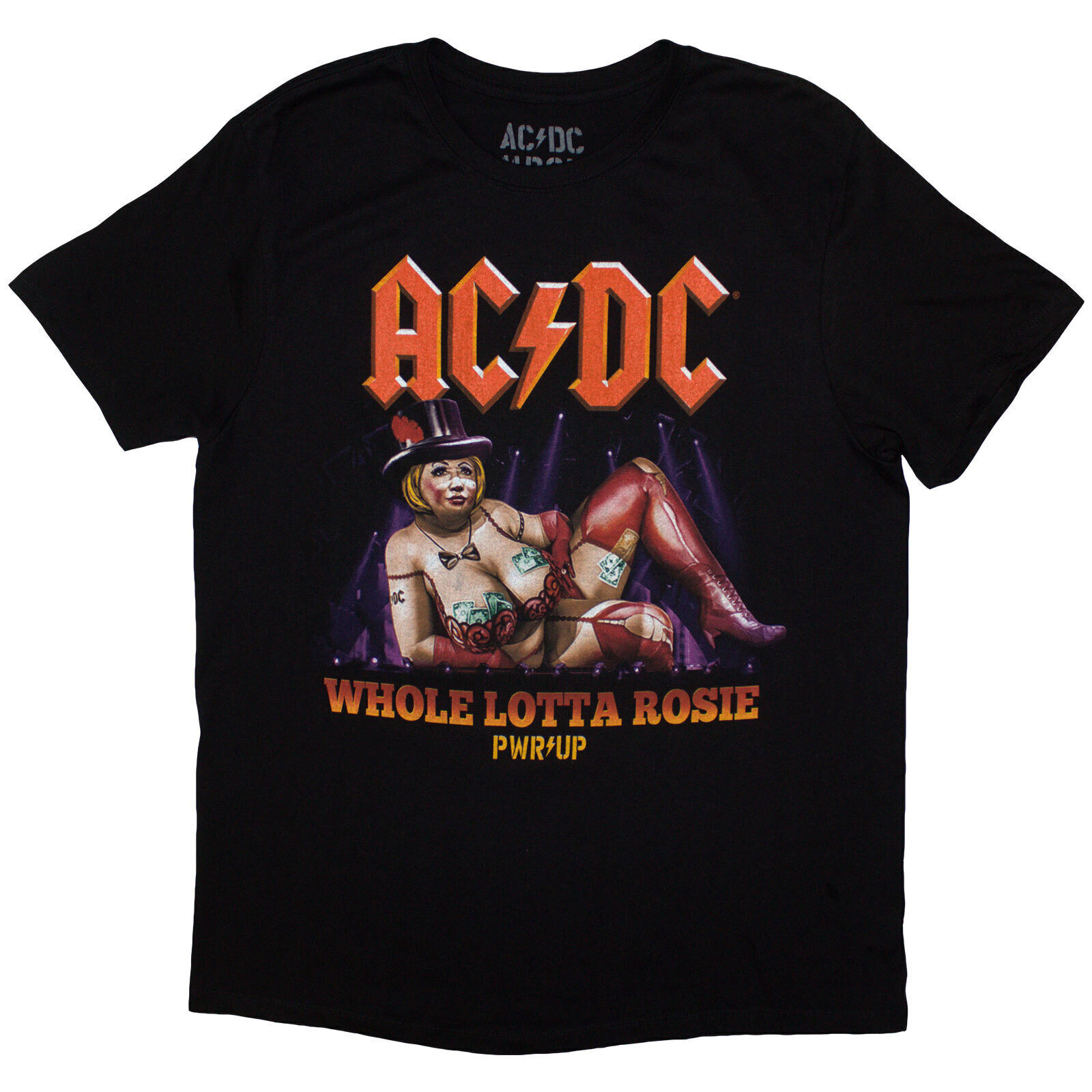 T-Shirt AC/DC Whole Lotta London PWR-UP EU Tour '24 Black 2XL T-Shirt