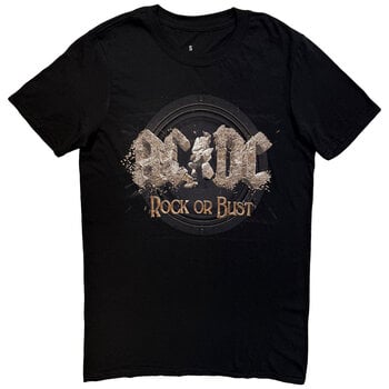 T-Shirt AC/DC Rock or Bust Black L T-Shirt - 1