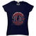 Shirt AC/DC Hard As Rock Navy Blue XL Dames Shirt