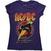 Tricou AC/DC For Those About To Rock '81 Purple S Damă Tricou