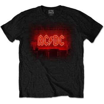 Skjorte AC/DC Dark Stage/Track list Black XL Skjorte - 1