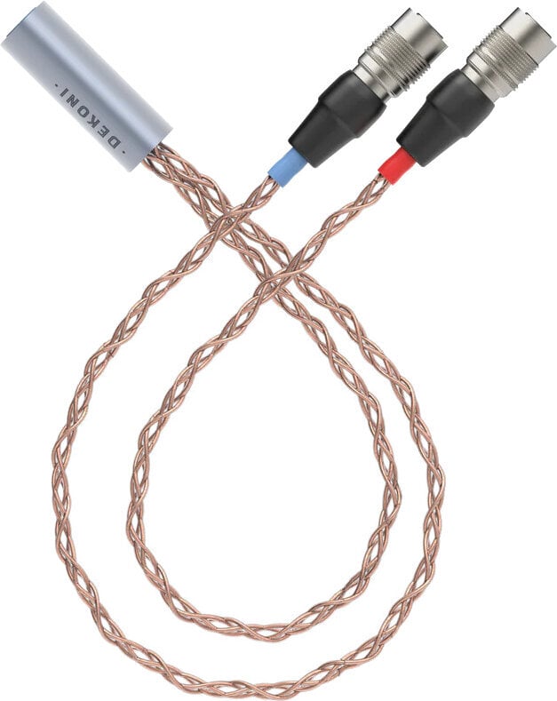 Kabel za slušalice Dekoni Audio Ensemble DCA Hirose Plugs Braided PCUHD Y-Split Kabel za slušalice
