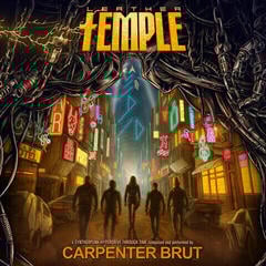 LP platňa Carpenter Brut - Leather Temple (Yellow Coloured) (LP)