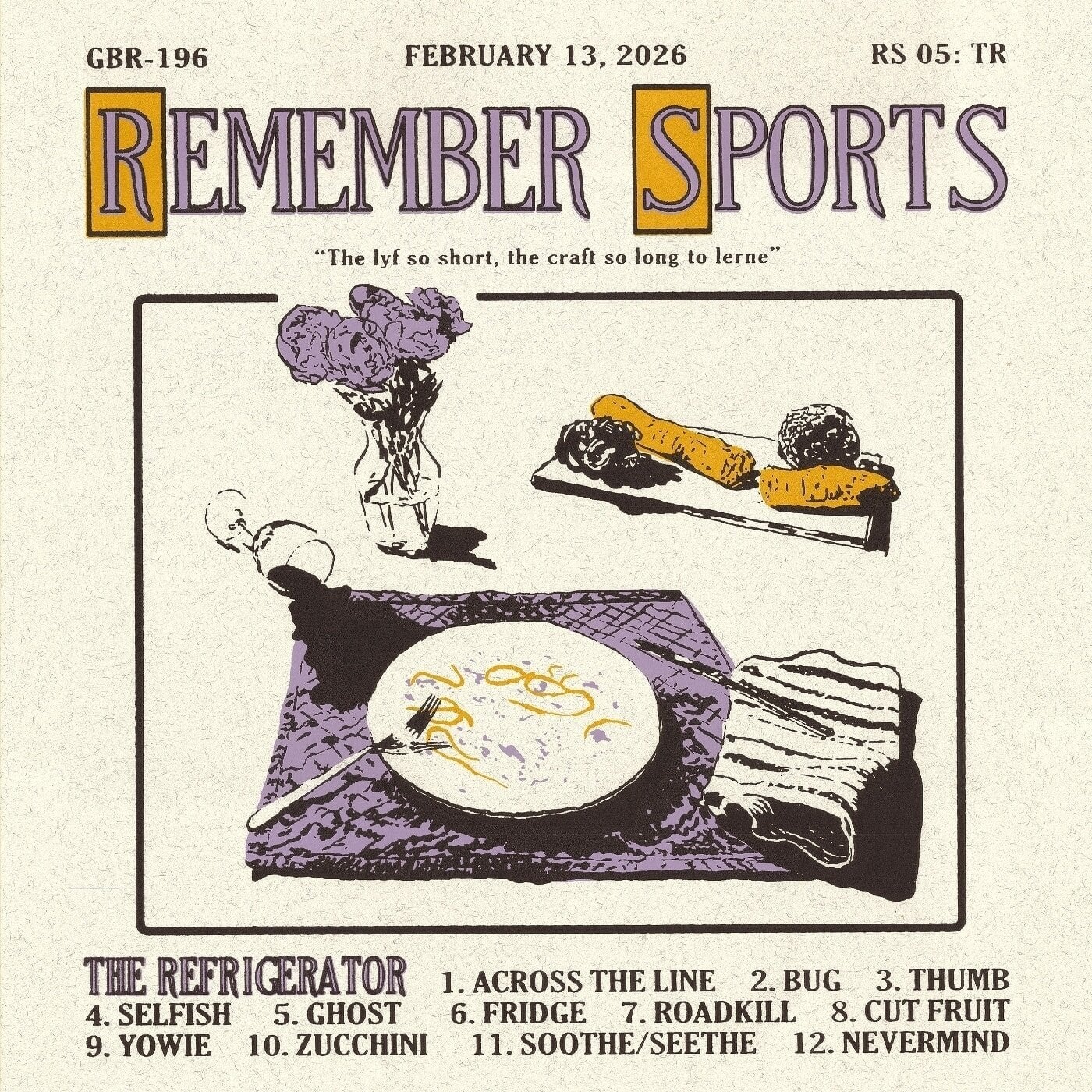 LP ploča Remember Sports - The Refrigerator (Cream Coloured) (LP)