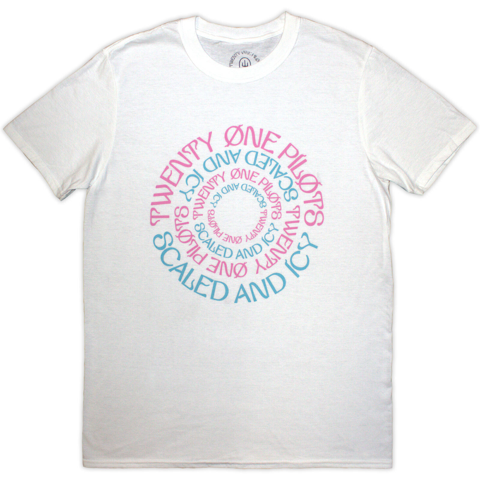 Tricou Twenty One Pilots Circular White L Tricou