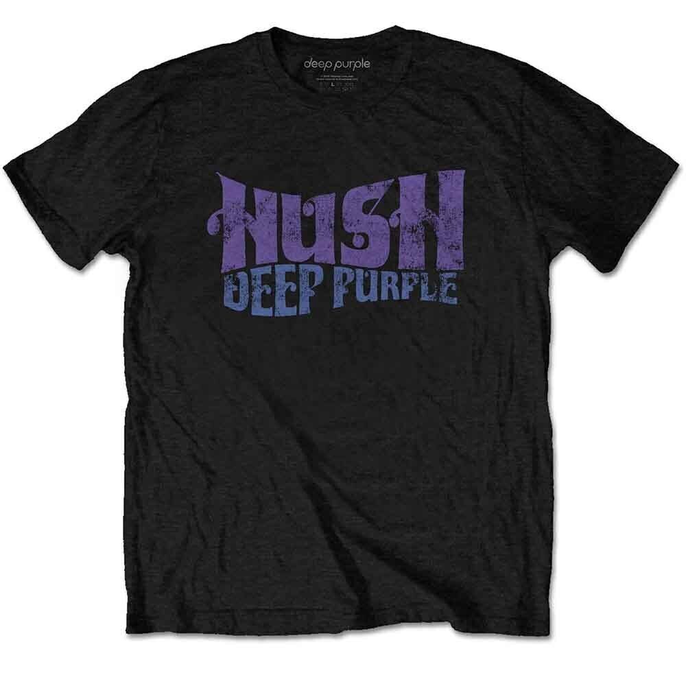 Skjorte Deep Purple Hush Black 2XL Skjorte