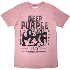 T-Shirt Deep Purple 1972 Concert Kashmir Red M T-Shirt