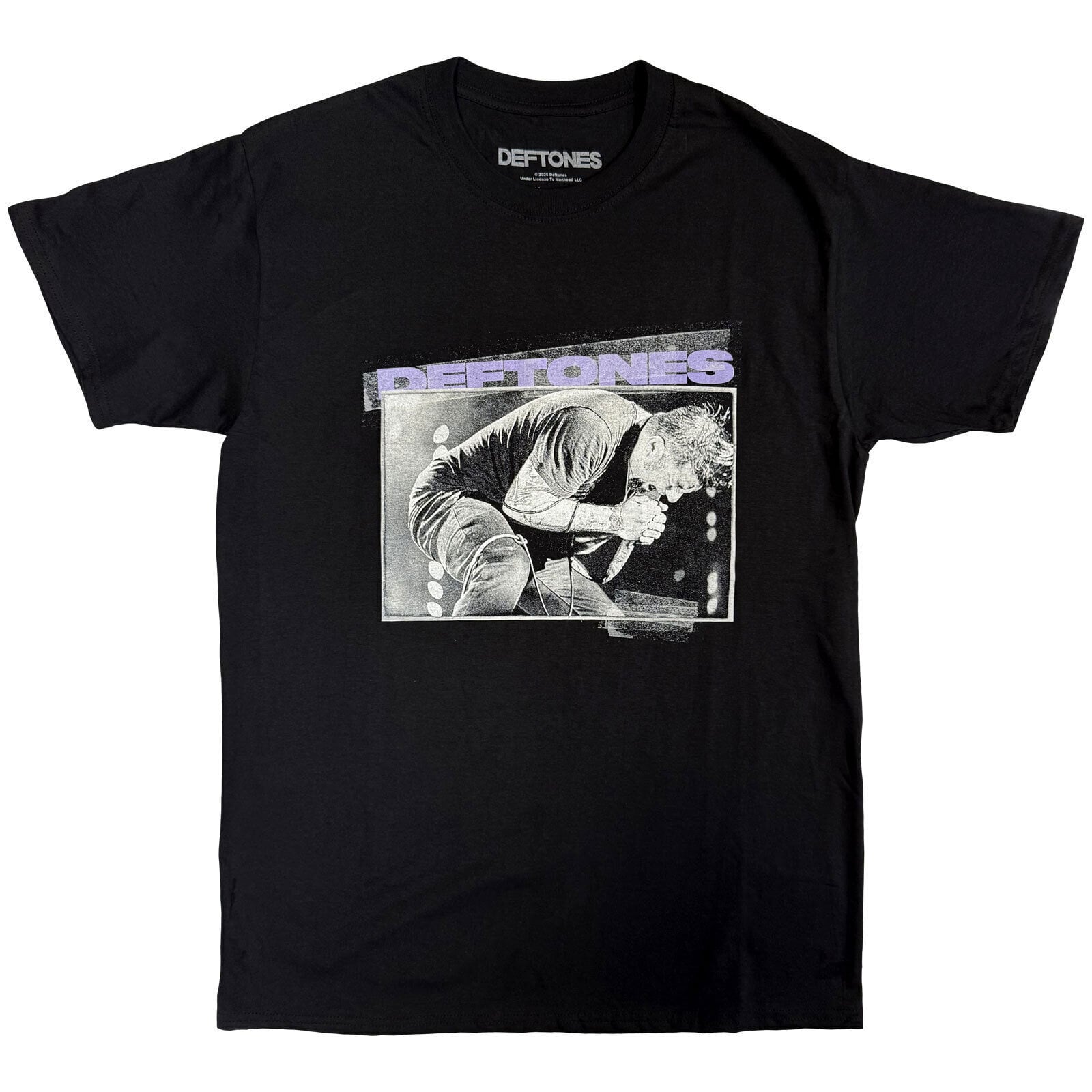 T-shirt Deftones Chino Live Photo Black XL T-shirt