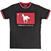 Shirt Deftones Star & Pony Ringer Black L Shirt