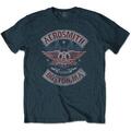 Aerosmith Boston Pride Denim Blue M Skjorta