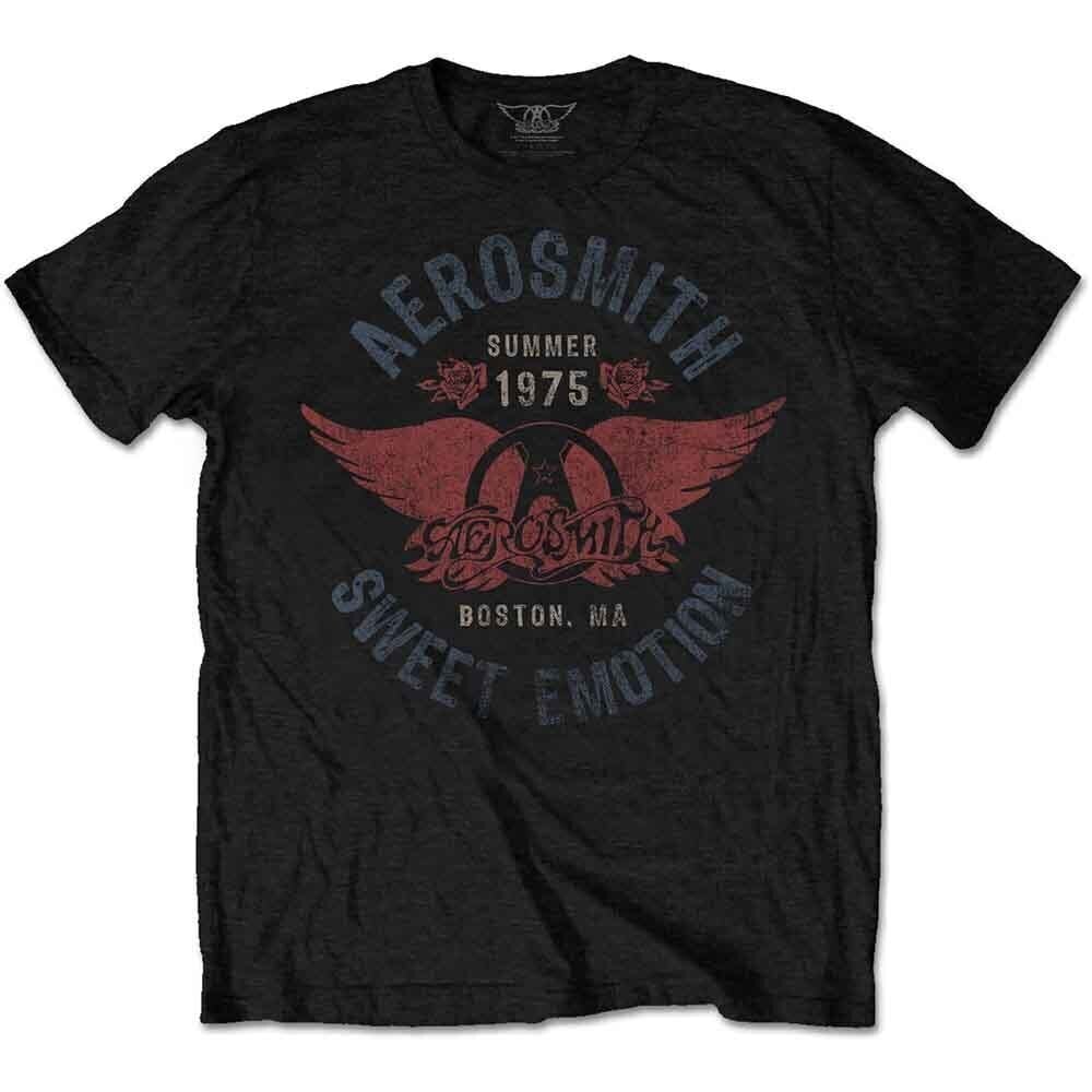 T-shirt Aerosmith Sweet Emotion Black 2XL T-shirt